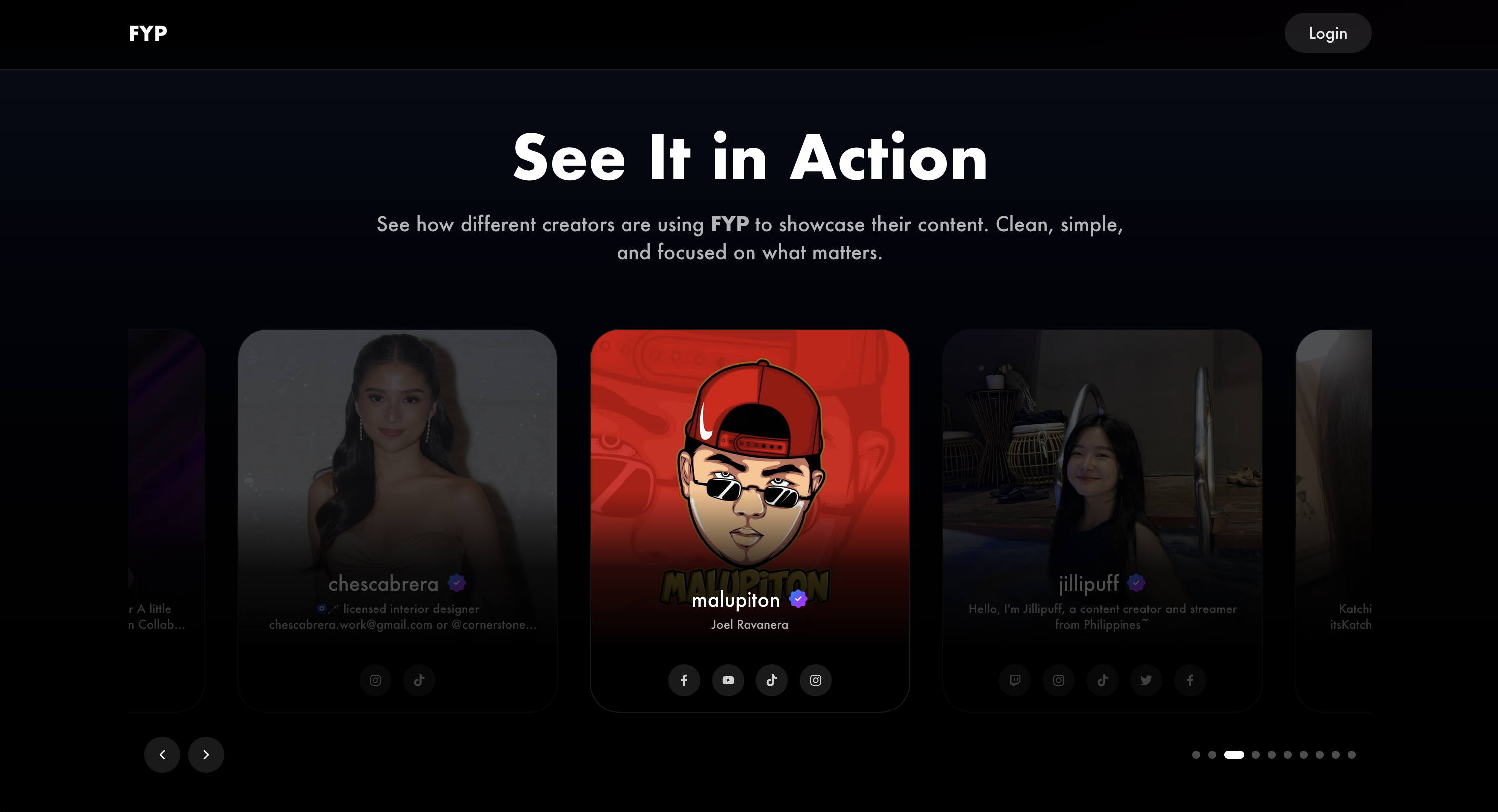 Advanced link management interface with drag-and-drop functionality